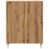 Aparador de madera de ingeniería roble artisan 69,5x34x90