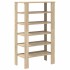 Mueble zapatero madera contrachapada roble Sonoma 61x32x105