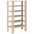 Mueble zapatero madera contrachapada roble Sonoma 61x32x105