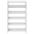 Mueble zapatero madera contrachapada blanco 60x25x100