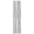 Mueble zapatero madera contrachapada gris sonoma 60x25x100