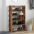 Mueble zapatero madera contrachapada madera vieja 60x25x100