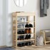 Mueble zapatero madera de ingeniería roble sonoma 60x30x98