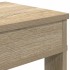 Mueble zapatero madera de ingeniería roble sonoma 60x30x98