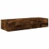 Estantería de pared cajones madera contrachapada roble
