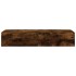 Estantería de pared cajones madera contrachapada roble