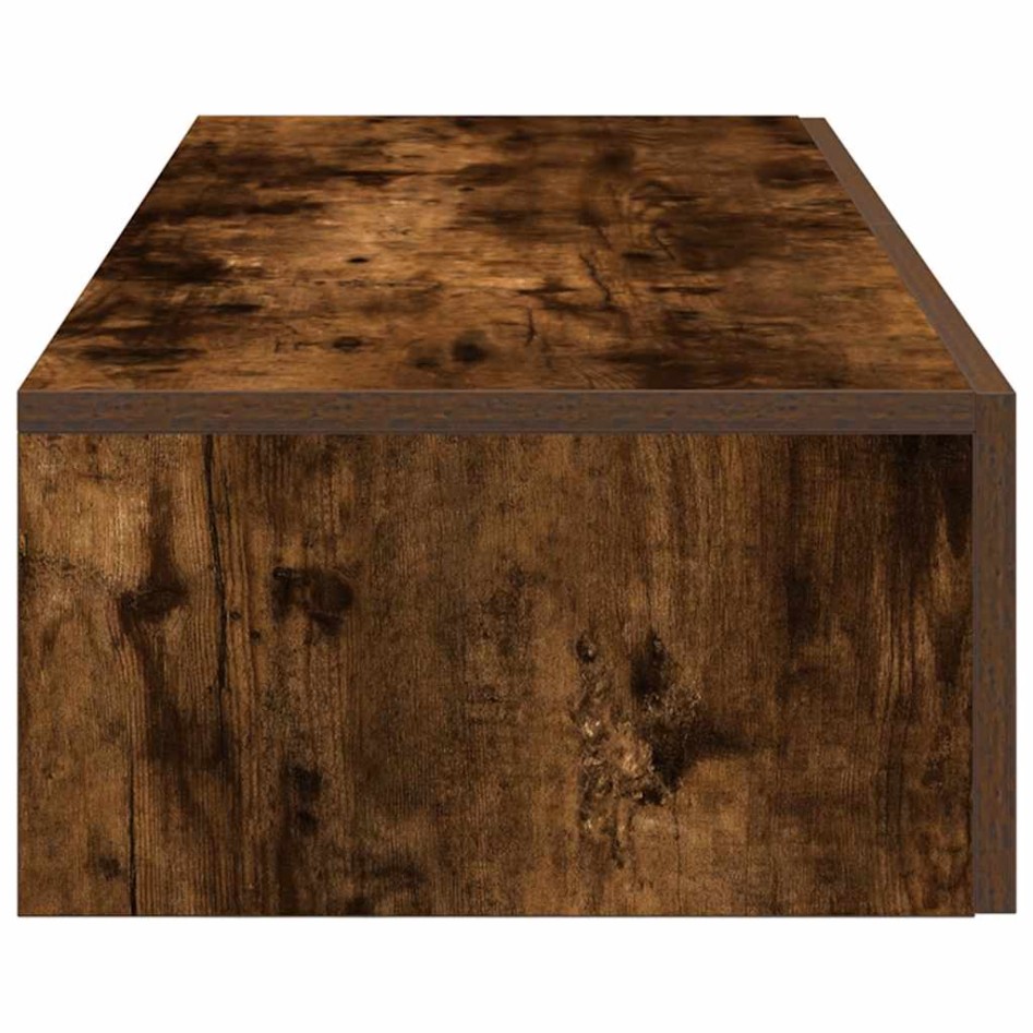 Estantería de pared cajones madera contrachapada roble