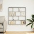 Estante cubo de pared 12 compartimentos madera gris