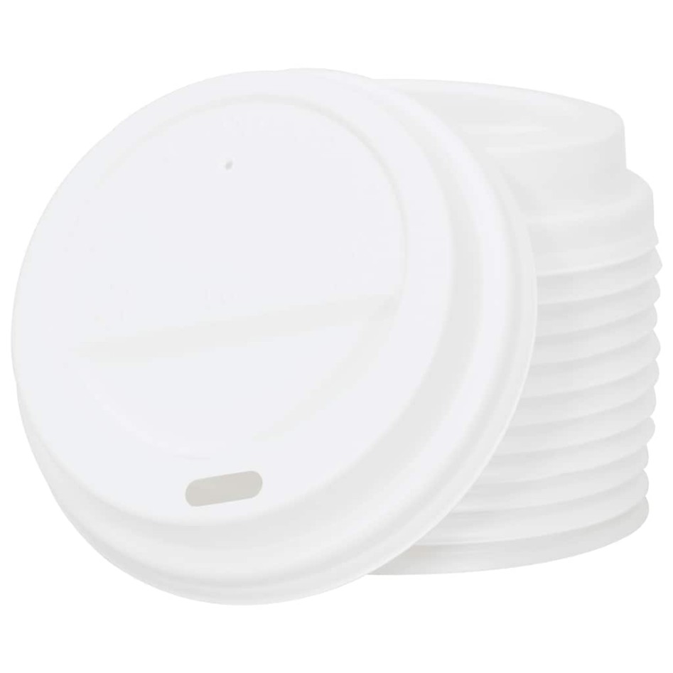 Vasos de café de papel con tapa 1000 uds 8oz