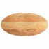 Tablero de mesa ovalado madera maciza de roble 120x60x2