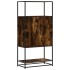 Aparador alto madera de ingeniería y metal 68x35x139