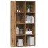 Estantería de madera ingeniería roble artisan 66x30x130