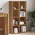 Estantería de madera ingeniería roble artisan 66x30x130