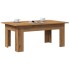 Mesa de centro madera de ingeniería roble artisan 100x60x42