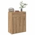 Aparador de madera de ingeniería roble artisan 60x30x75
