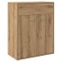 Aparador de madera de ingeniería roble artisan 60x30x75