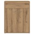 Aparador de madera de ingeniería roble artisan 60x30x75