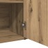 Aparador de madera de ingeniería roble artisan 60x30x75