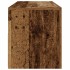 Mesitas de noche con luces LED 2 uds madera vieja 60x35x40