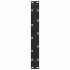 Patas de mesa de centro acero negro 2 uds 60x(42-43)