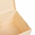Caja de madera con tapa madera maciza de pino 40x30x23