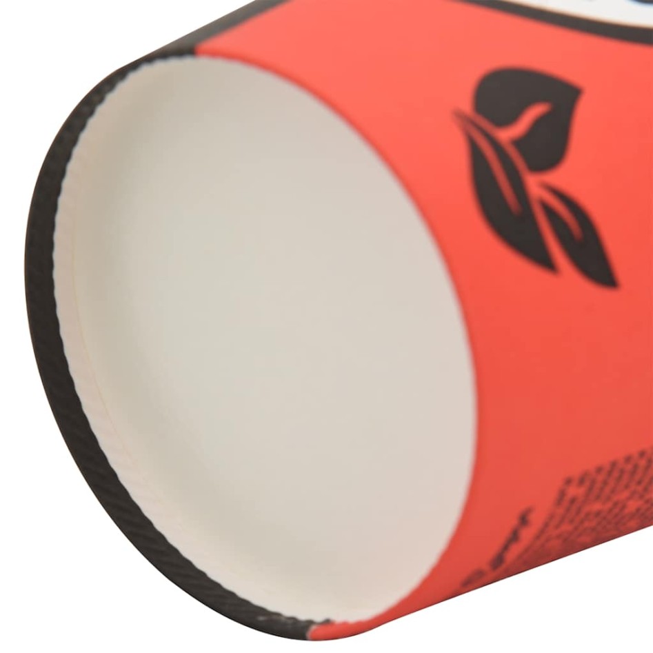 Tazas de café de papel 1000 uds 12oz 300ml rojo y