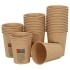 Tazas de café de papel 1000 uds 8oz 200ml