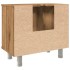 Armario de baño madera contrachapada roble artisan