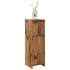 Armario de baño madera contrachapada envejecida 30x30x95