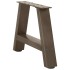 Patas de mesa de centro forma A 2uds acero 40x(30-31)