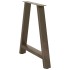 Patas de mesa de centro forma A 2uds acero 70x(72-73)