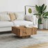 Mesa de centro madera de ingeniería roble artisan 60x60x31,5