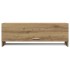 Armario de madera de ingeniería roble artesanal 100x32,5x35