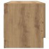 Armario de madera de ingeniería roble artesanal 100x32,5x35