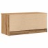 Mueble de TV madera de ingeniería roble artisan 80x35x36,5