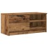Mueble para TV madera contrachapada envejecida 80x35x36,5