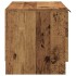 Mueble para TV madera contrachapada envejecida 80x35x36,5