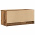 Mueble para TV madera contrachapada envejecida 80x35x36,5