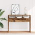Mesa consola madera contrachapada envejecida 105x30x80