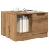 Mesa de centro madera de ingeniería roble artisan 50x50x36