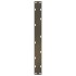 Patas para mesa de centro de acero natural 2 uds 70x(30-31)