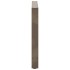 Patas para mesa de centro de acero natural 2 uds 80x(72-73)