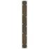 Patas para mesa de centro de acero natural 2 uds 80x(72-73)