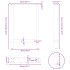 Patas para mesa de centro de acero natural 2 uds 50x(72-73)