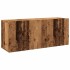Mueble de TV de pared madera envejecida 100x30x41