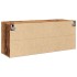Mueble de TV de pared madera envejecida 100x30x41