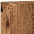 Mueble de TV de pared madera envejecida 100x30x41