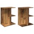 Mesitas noche 2 uds madera ingeniería envejecida 46,5x29x61