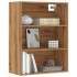 Armario colgante de pared roble artisian 69,5x32,5x90