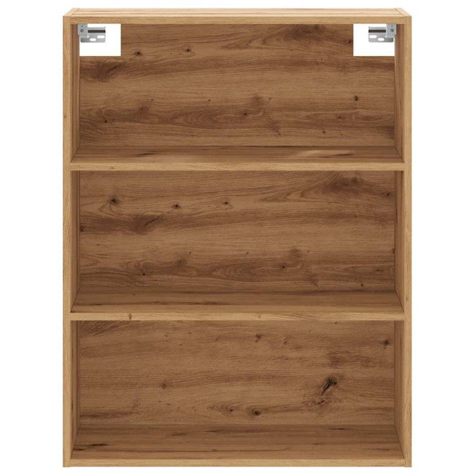 Armario colgante de pared roble artisian 69,5x32,5x90